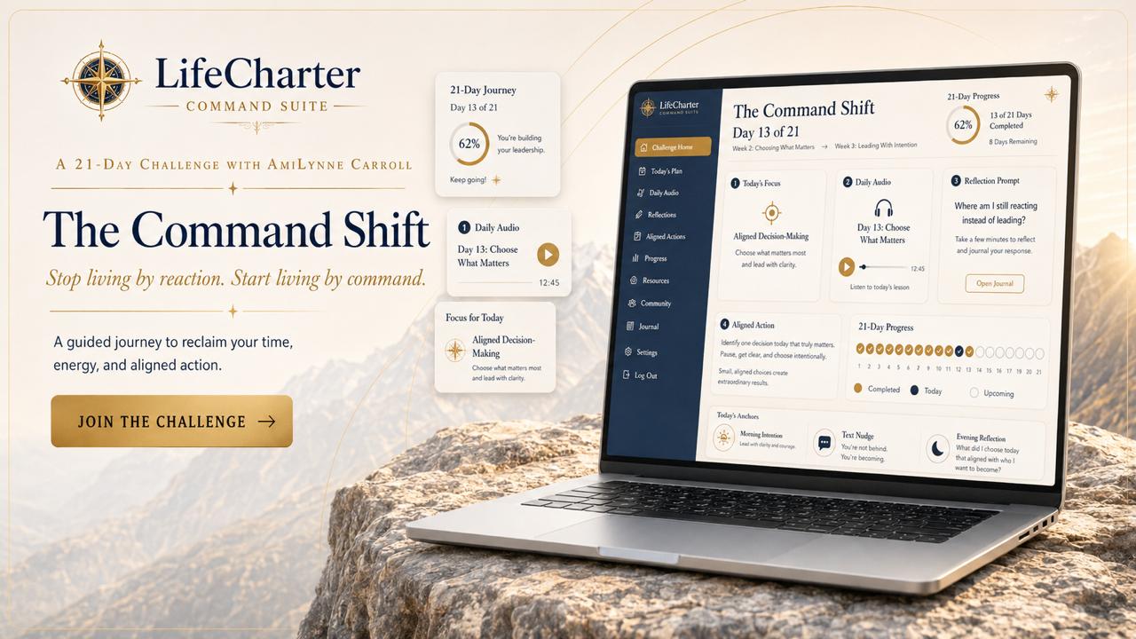 The Command Shift - 21 Day Challenge with AmiLynne Carroll